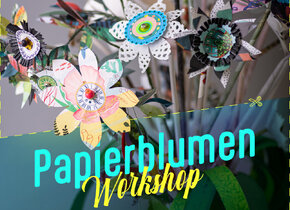 Papierblumen-Workshop