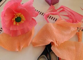 Papierblumen-Workshop