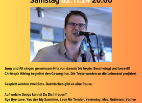 Scala Wetzikon Christoph Häring - Mitsingkonzert