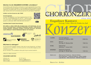 Chorkonzert Engadiner Kantorei