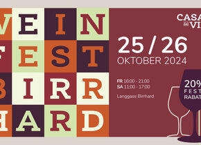 Weinfest Birrhard - 25./26. Oktober