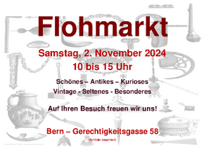 Flohmarkt klein und fein am 02.11.2024