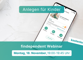 Webinar "Anlegen für Kinder"