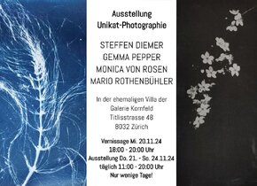 Ausstellung Unikat-Photographie