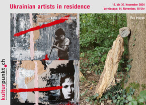 Ukrainian artists in residence – Eva Polyak und Lena...