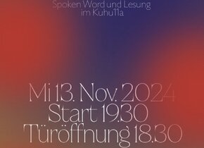 Junge Stimmen unter alten Bildern
Spoken Word und Lesung