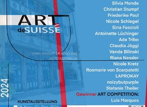 ARTdeSUISSE ZUG - Herbstausgabe 2024
Wann:28.Nov. -...