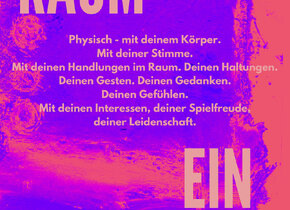 Tanzprojekt für FLINTA*:  "Raum einnehmen"