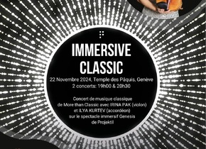 IMMERSIVE CLASSIC x GENESIS - un spectacle son &...