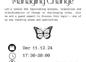 Managing Change- Lecture and Networking Event