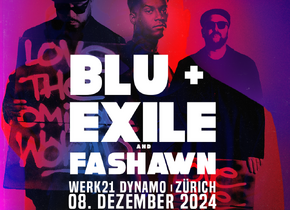 Blu & Exile, Fashawn (USA) Benji Bunus (CH) am 08....