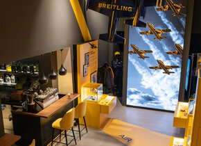 Breitling Then & Now Pop-Up Museum