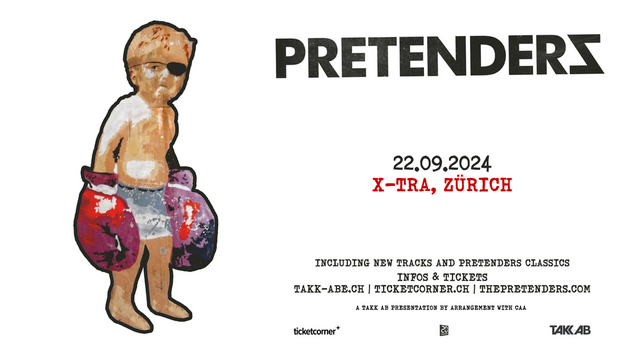 Pretenders spielen am 22.09.24 in X-TRA Zürich