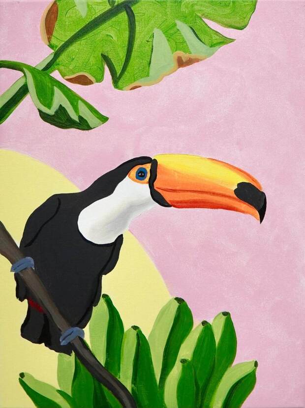 Event • Acrylic •‘You can, Toucan‘