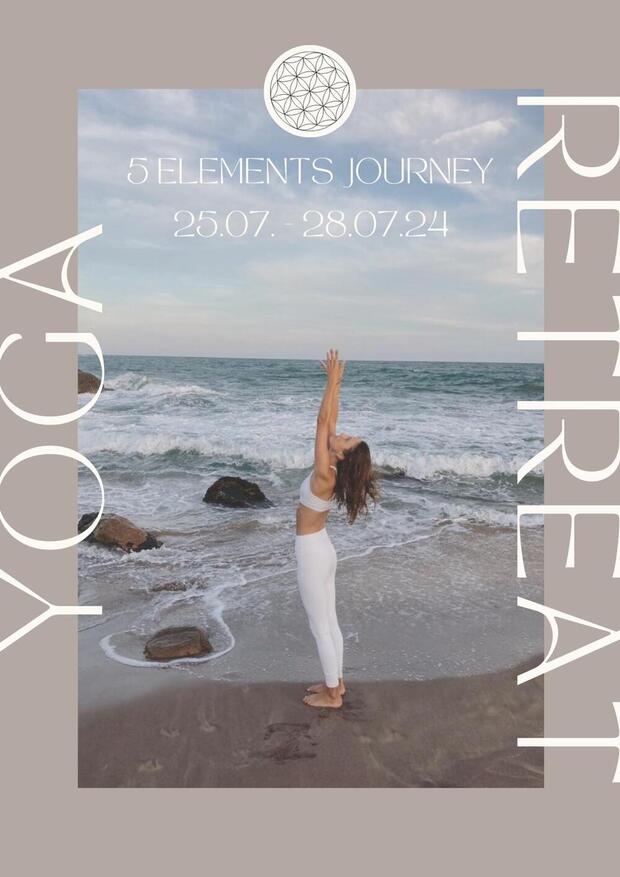 5 elements journey yoga retreat in sutra house