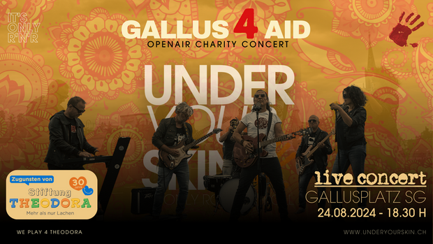 Gallus4Aid - Under Your Skin live concert