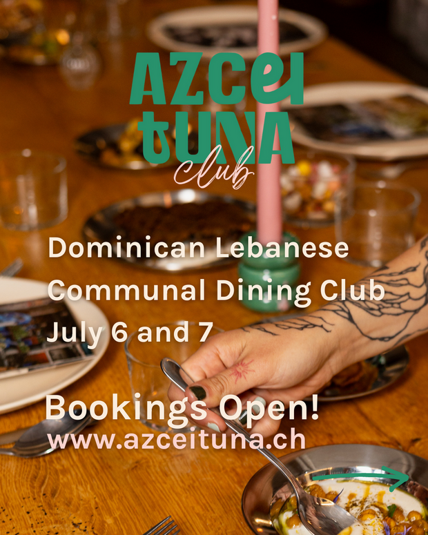 Azceituna Lebanese Dominican Pop-up at Café du Bonheur