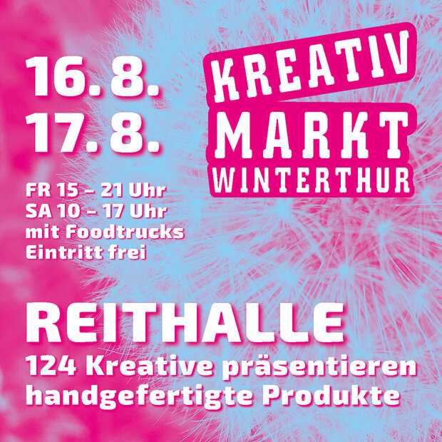 Kreativmarkt in der Grossen Reithalle Winterthur