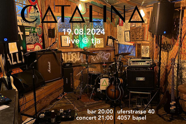 CATALINA live am 19. August in der tja-bar