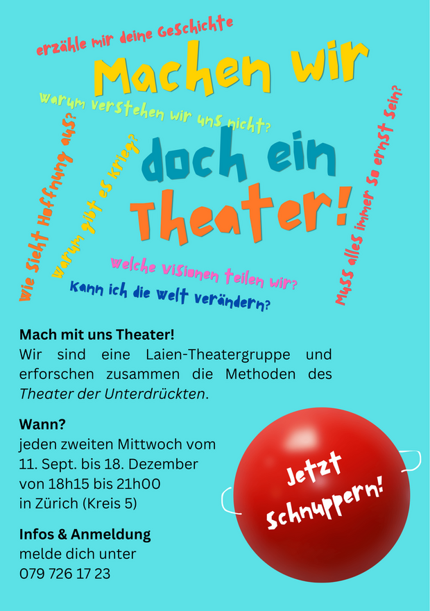 Mach mit uns Theater!