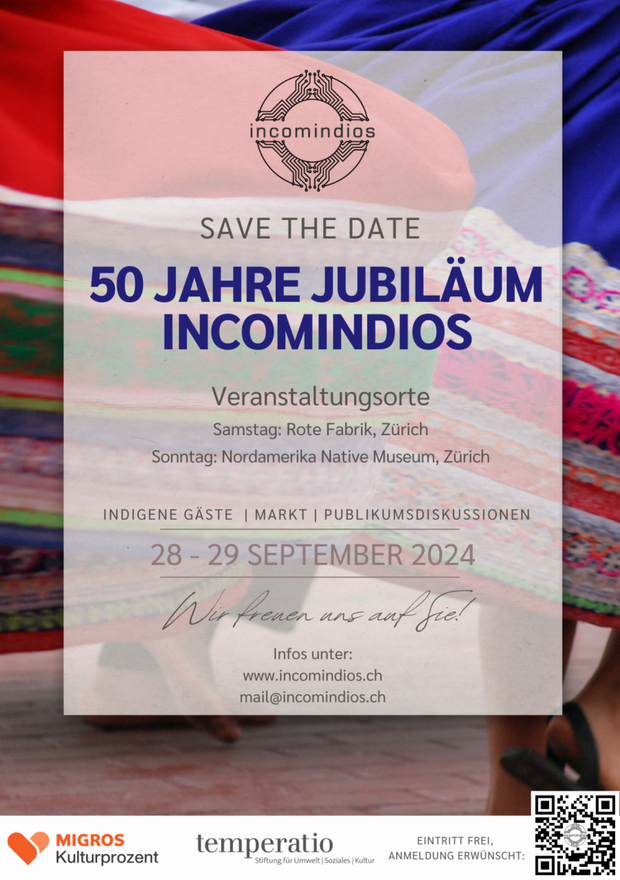 Incomindios 50 Jahre Jubiläum