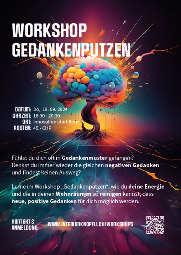 Workshop Gedankenputzen, 19.9.24