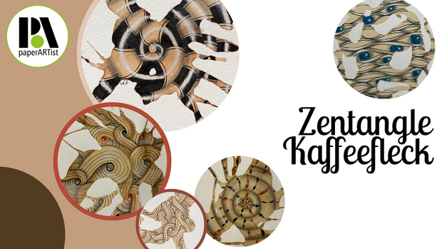 Zentangle Kurs Kaffeefleck