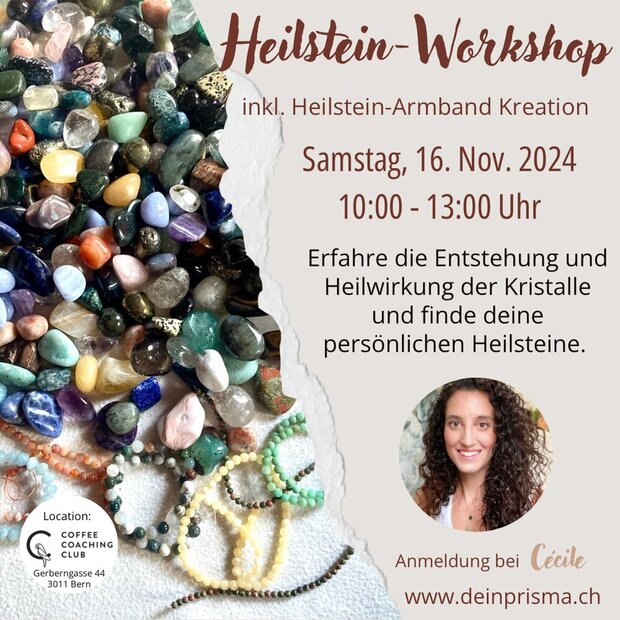 Heilstein-Armband Workshop