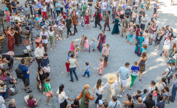 Mittelaltermarkt mit viel Spektakel