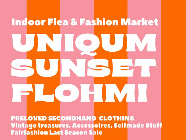 Uniqum SUNSET FLEA & FASHION Flohmi 