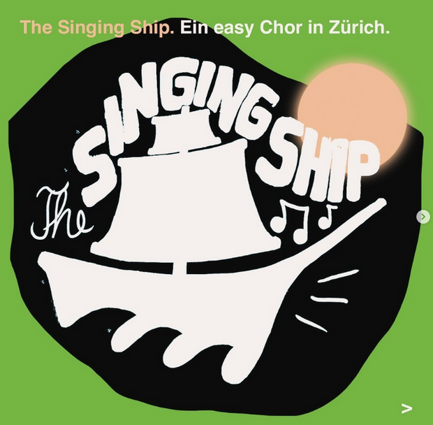 The Singing Ship – Chor in Zürich
Wir singen alle...