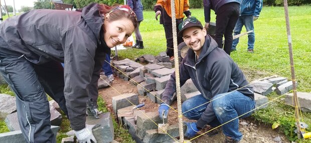 WWF-Kurs - Trockenmauer bauen