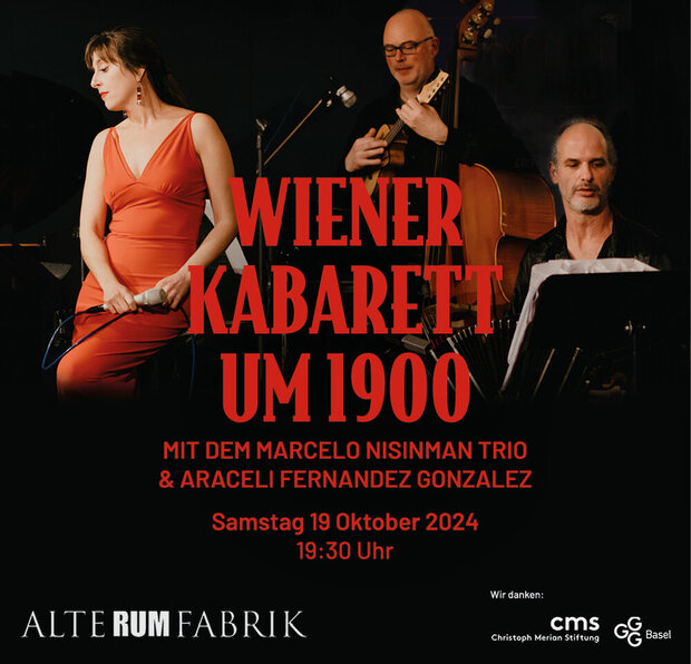 Wiener Kabarett um 1900 mit dem Marcelo Nisinman trio...