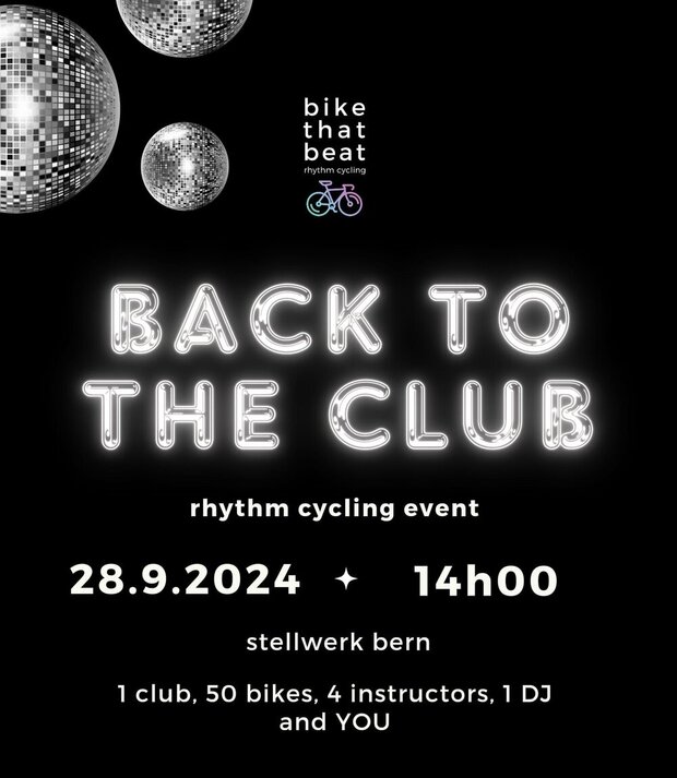 mach dich bereit für den grössten rhythm cycling-event...