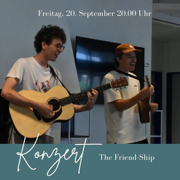 The Friend-Ship am Freitag, 20.09.2024
ab 20.00 Uhr im ESSA