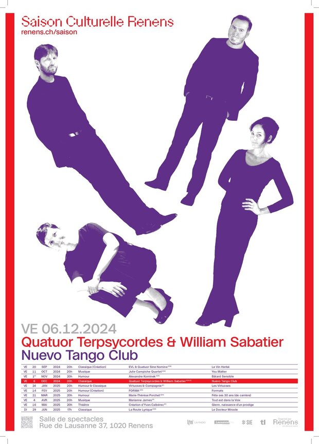 Nuevo Tango Club, Quatuor Terpsycordes & William...