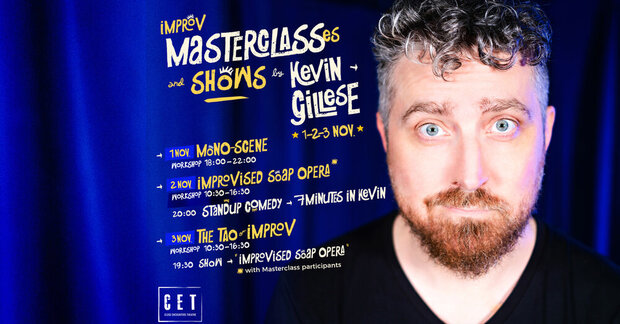 Kevin Gillese @CET - Improvisations- und Comedy-Shows...