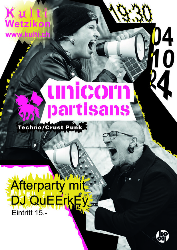 Konzert: Unicorn Partisans // crust techno punk