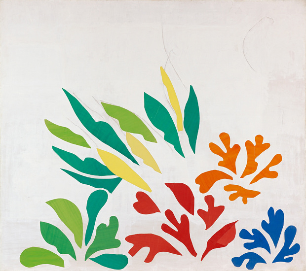 Zwischen Henri Matisse Werken