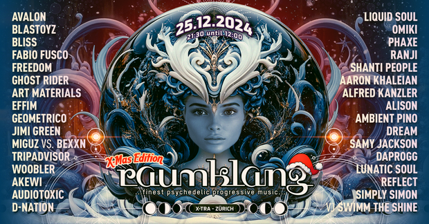 Raumklang X-MAS Special 25.12.2024 - X-TRA Zürich