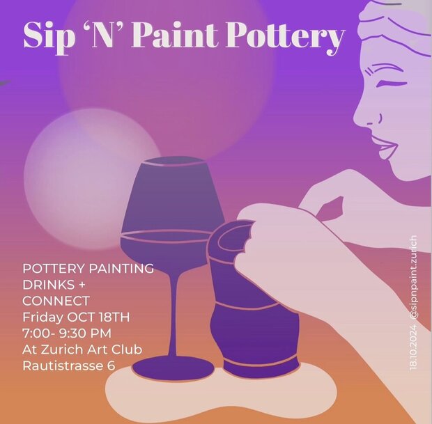 Sip ‘N’ Paint Pottery