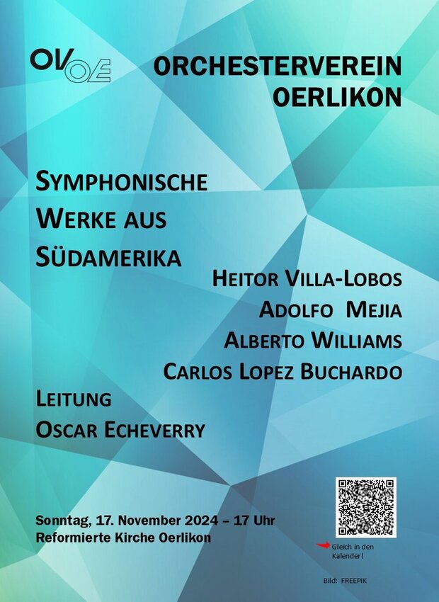 Herbstkonzert des Orchestervereins Oerlikon