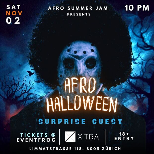 @Afro_Summer_Jam presents Afro Halloween @Xtra, Samstag,...