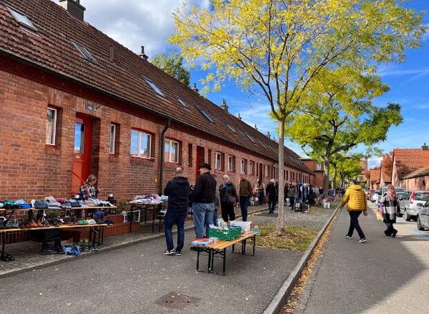 Etwas mit Äpfeln in Riehen