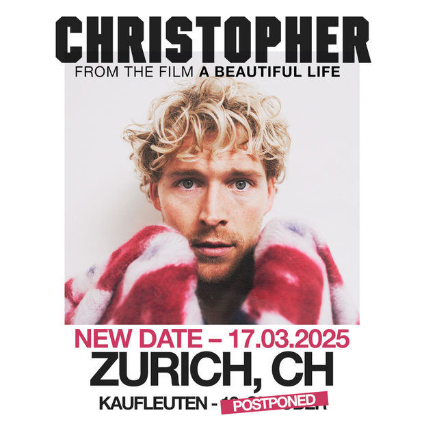 Christopher spielt am 17.03.2025 in Kaufleuten Zurich