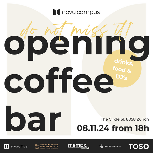 Opening Novu Campus Coffee Bar