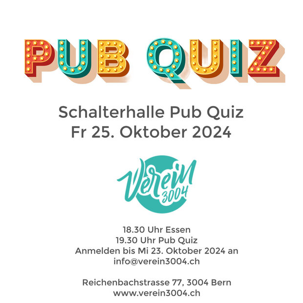 Schalterhalle Pub Quiz