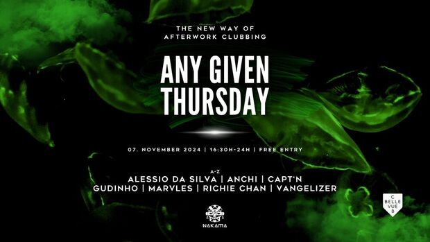 Any Given Thursday x Nakama