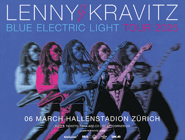 Lenny Kravitz spielt am 06.03.2025 in Hallenstadion Zurich