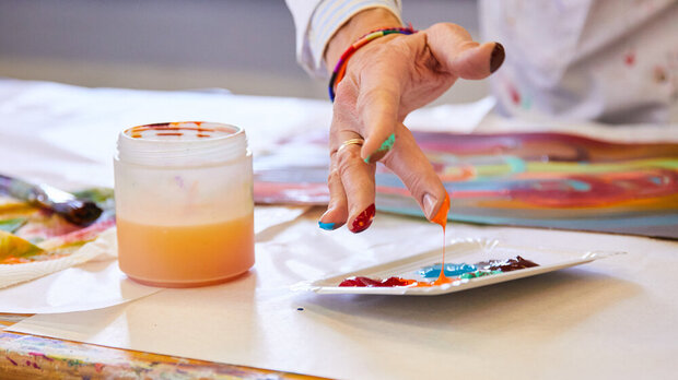 Lascaux Malworkshop: Farbenbuffet - Gouache und Wasserfarben